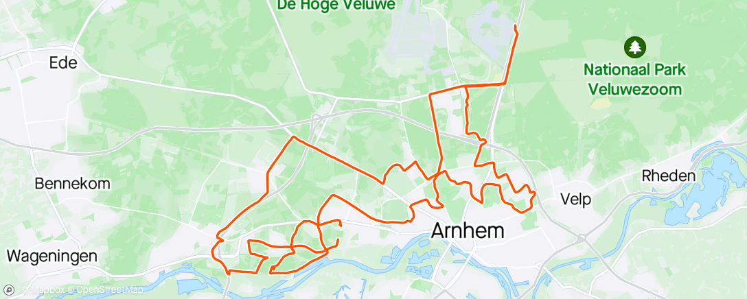 Map of the activity, Arnhem’s mooiste
