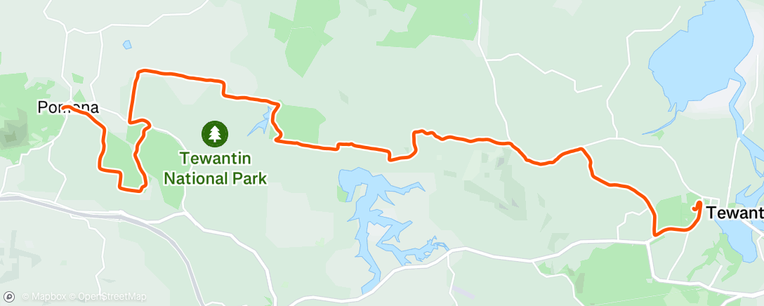 Map of the activity, Noosa ultra trail - Pomona sundowner 30k - 9th