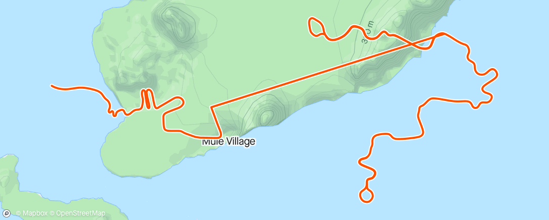 Mapa da atividade, Zwift - Pacer Group Ride: Tempus Fugit in Watopia with Yumi