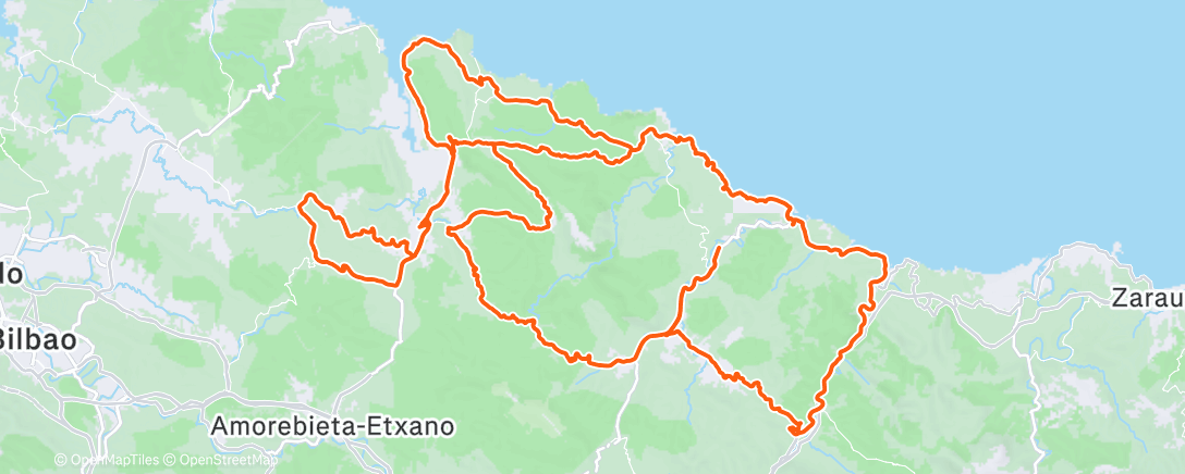 Mappa dell'attività Azkena gure alde (Bixerko🤜🏾🤛🏾)