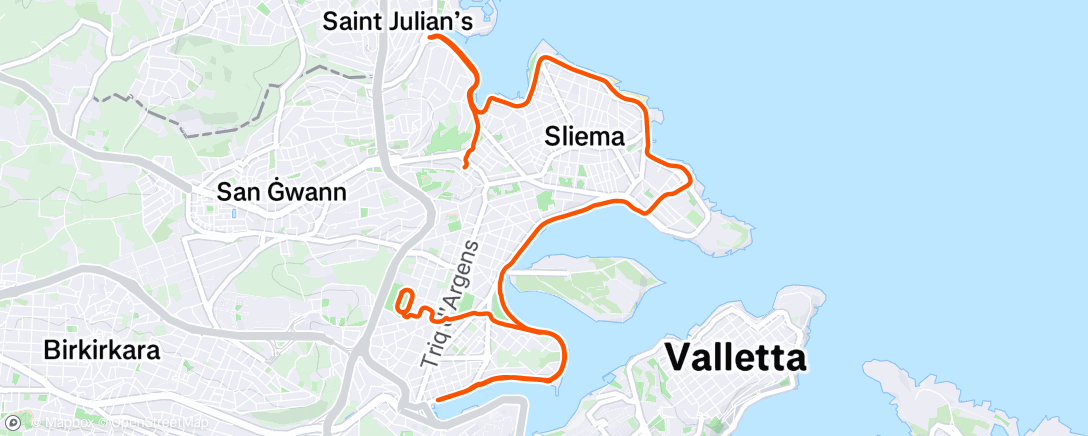 Map of the activity, Post race recovery