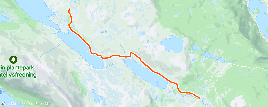 Map of the activity, T/r Krokåne- Syndinstøga