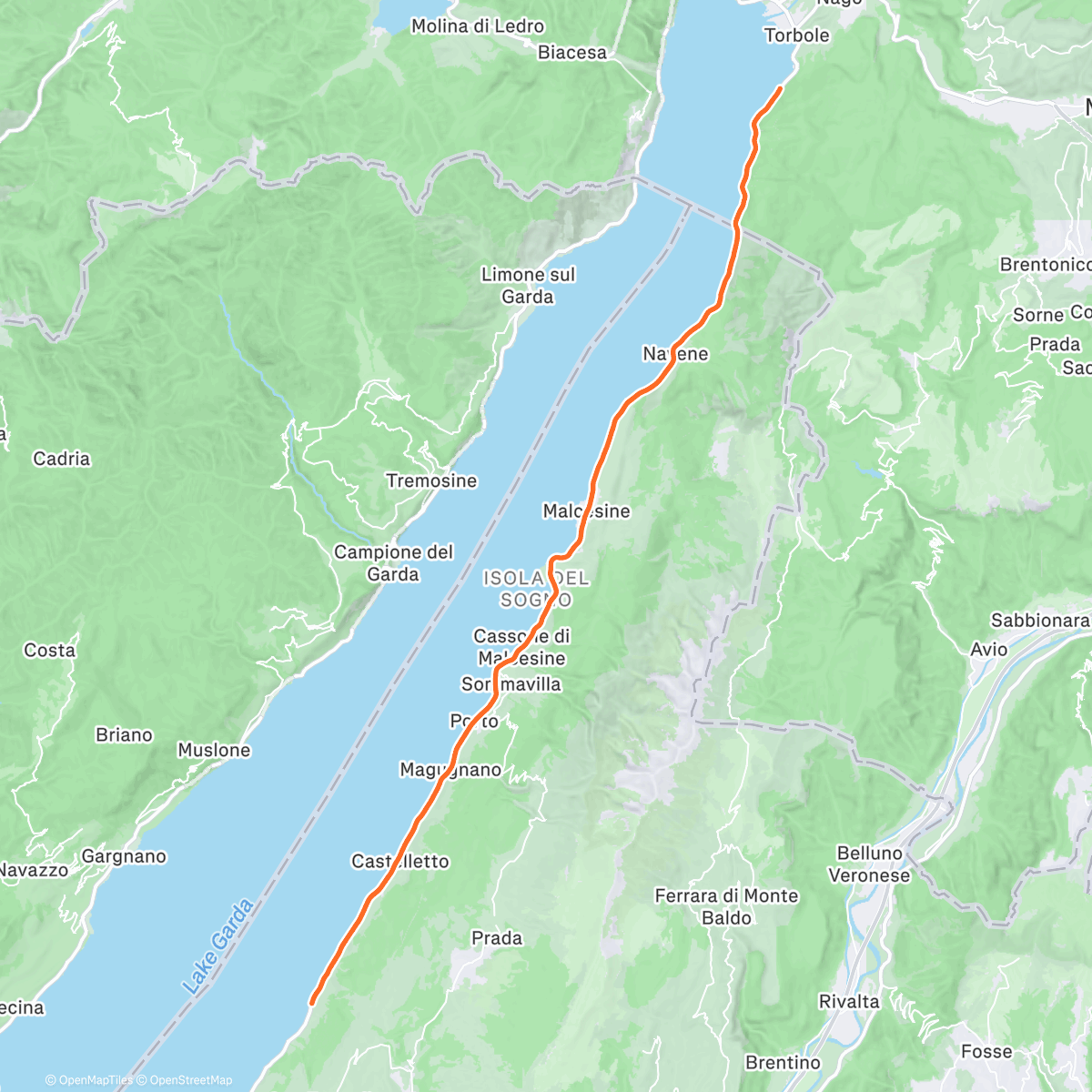 Map of the activity, Calentón de Turrón en Rodillo!!