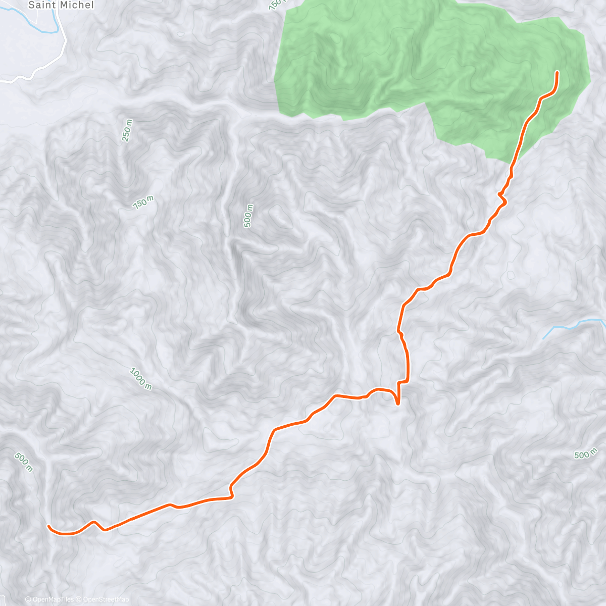 Map of the activity, Zwift - Matthias  Rosenkranz's Meetup on Ven-Top in France