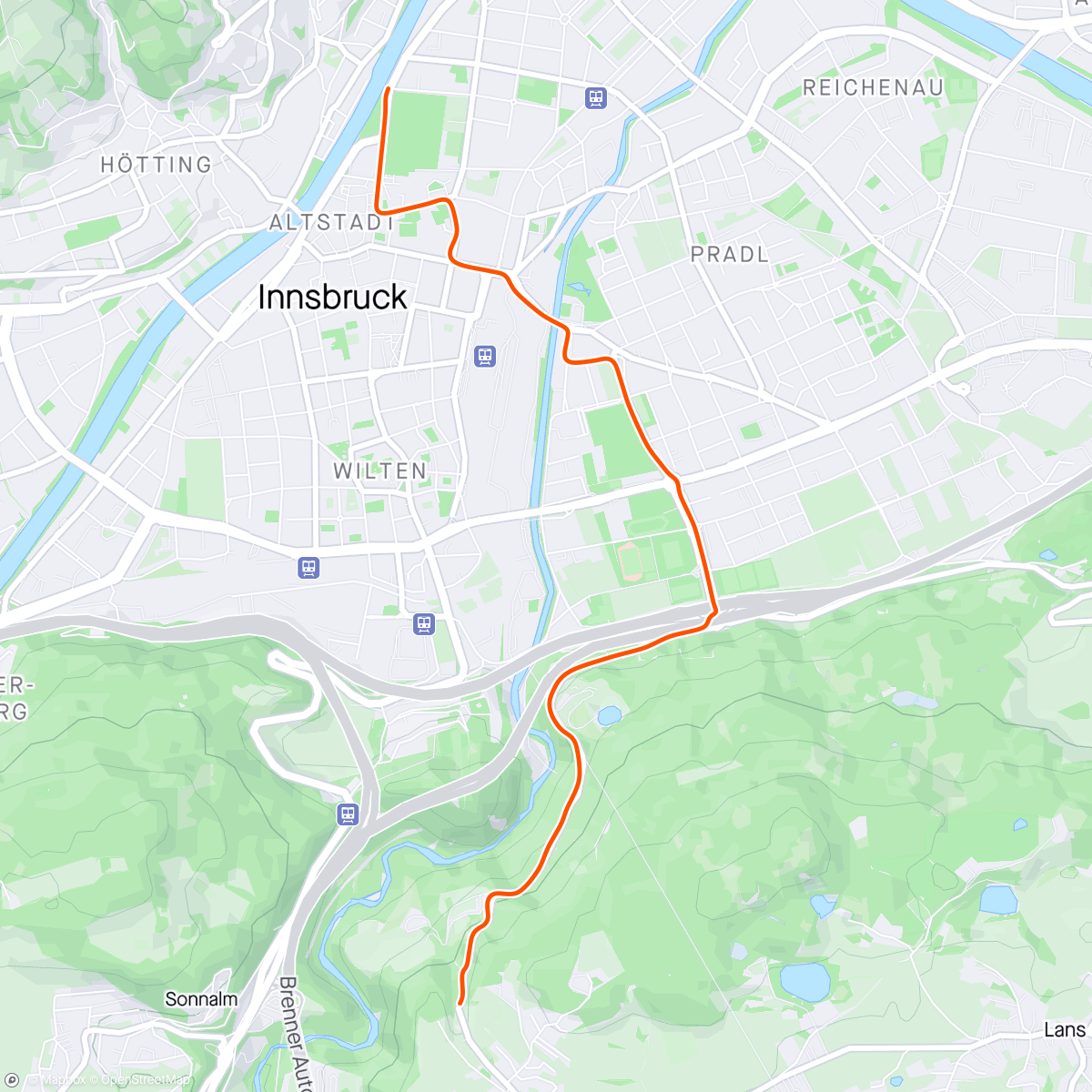 Map of the activity, Zwift - 01. Sweet Spot Foundation in Innsbruck