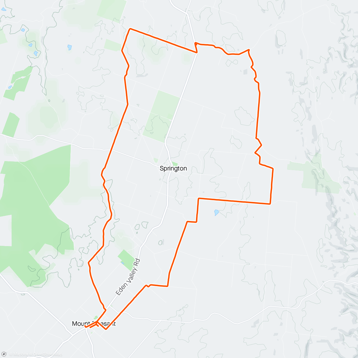 Map of the activity, Lavender Trail with Uncool Cycling Group