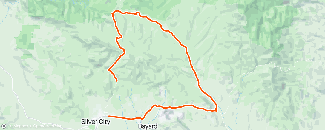 Map of the activity, Gila Stage 5 - Breakaway day 💥