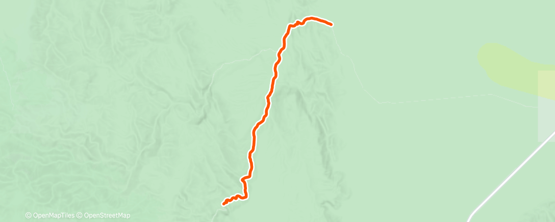 Map of the activity, Cottonwood -> Car