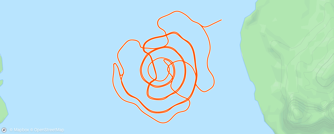 Map of the activity, Zwift - 40 min very easy on Whole Lotta Lava in Watopia