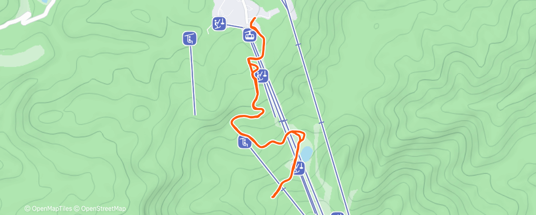 Карта физической активности (Hike Postavaru)