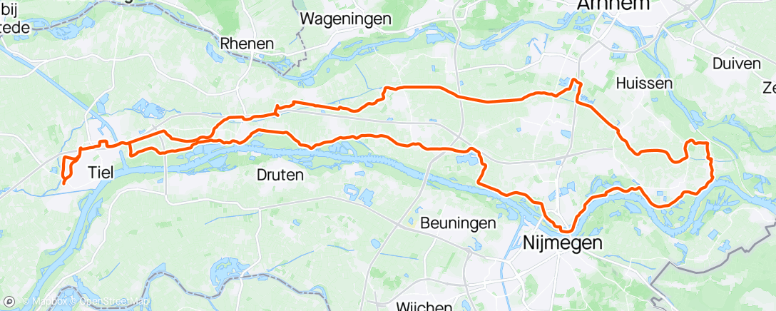 Map of the activity, Ochtendrit