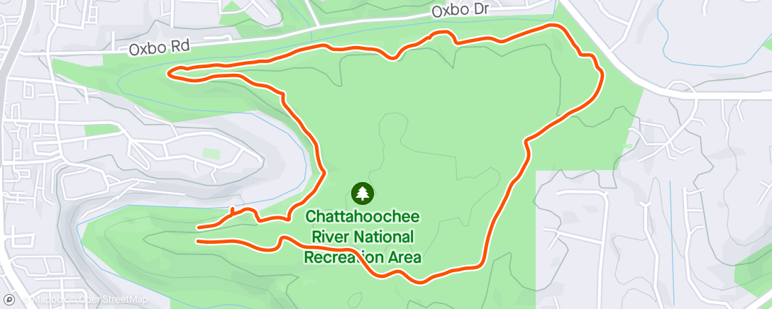 Mappa dell'attività Morning Hike