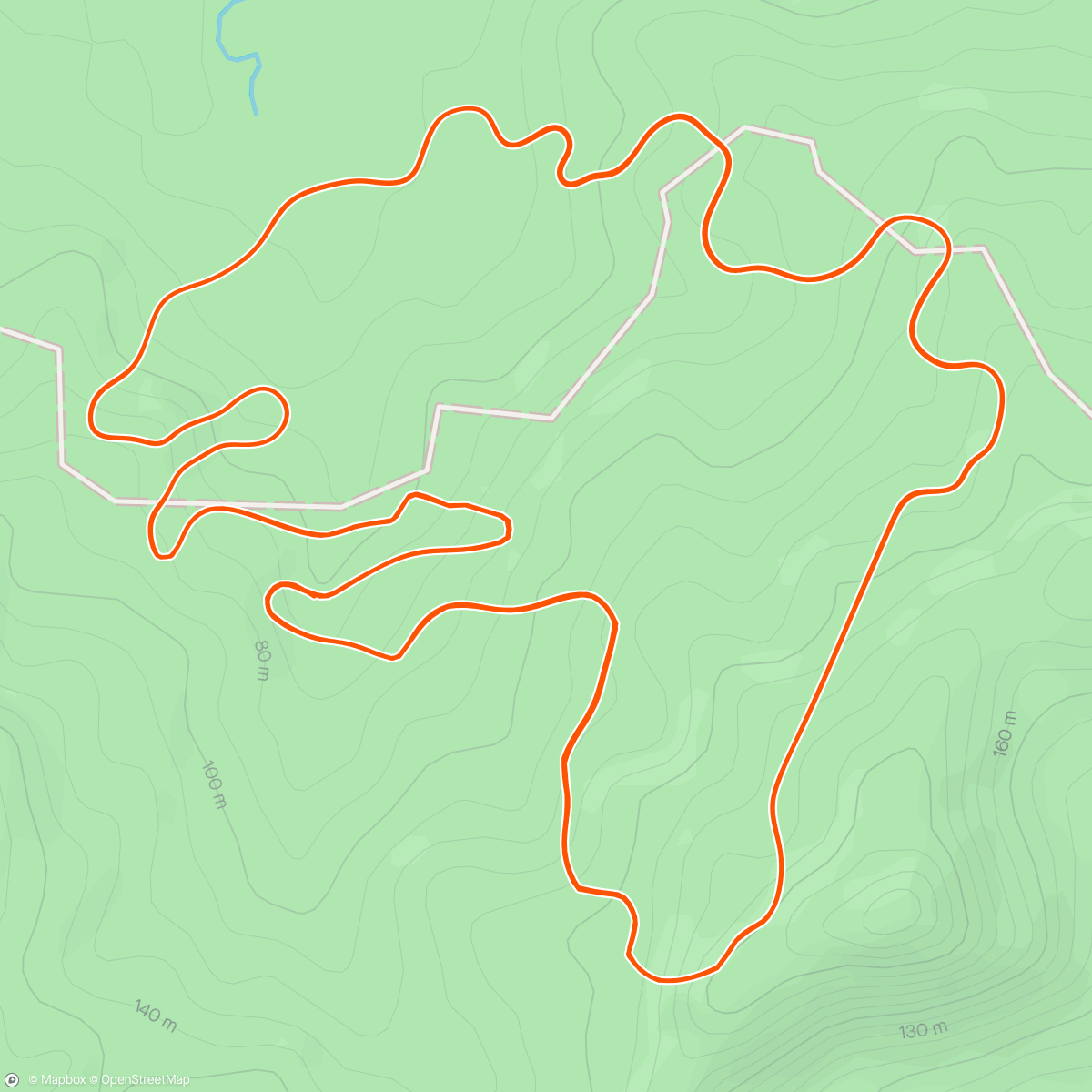 Mapa da atividade, Zwift - Group Ride: Wakey-Wakey Kiwi Crew (C) on Handful Of Gravel in Watopia