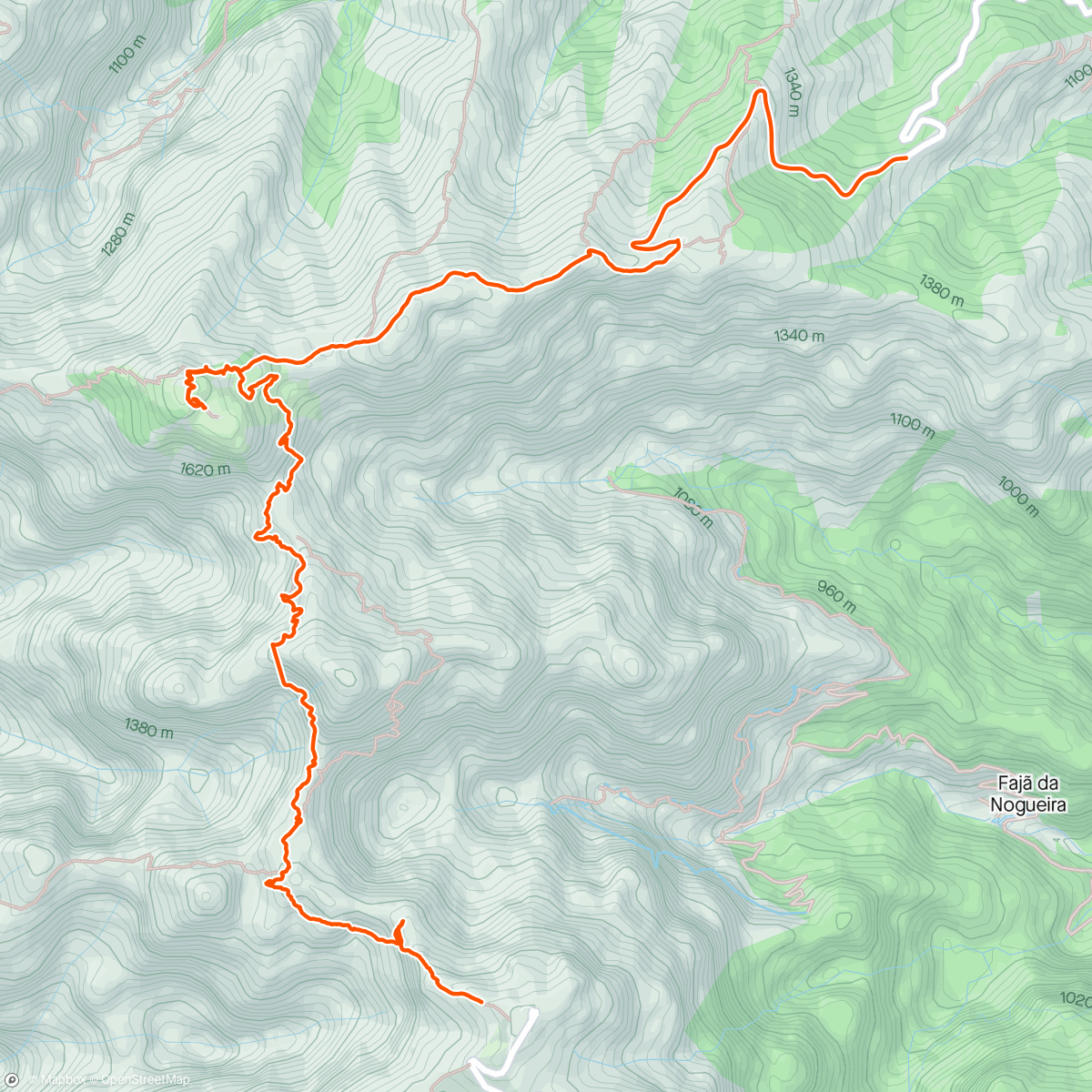 Map of the activity, Rando Madère Pico Arriierro Pico Ruivo