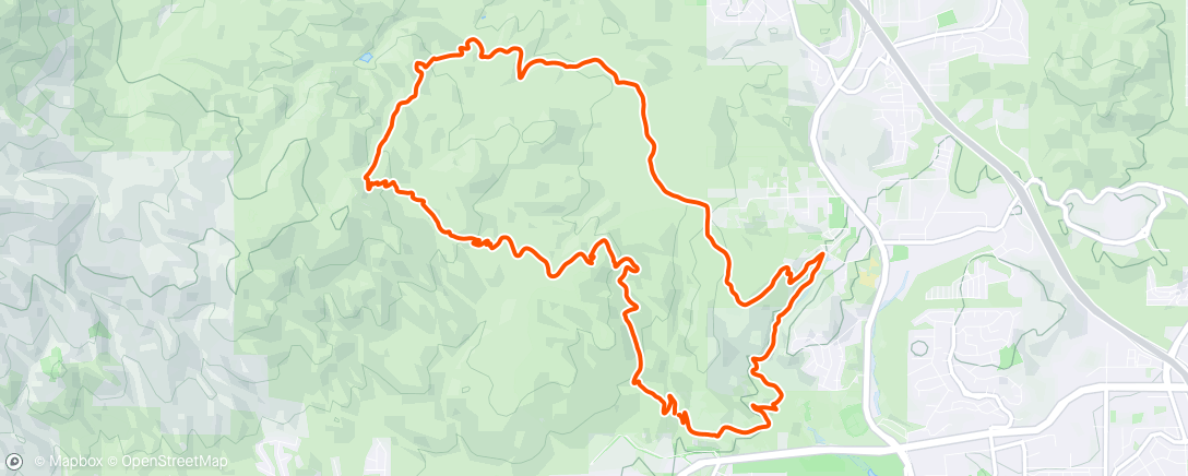 Map of the activity, Pevine on a beauty day w Josh and Connor