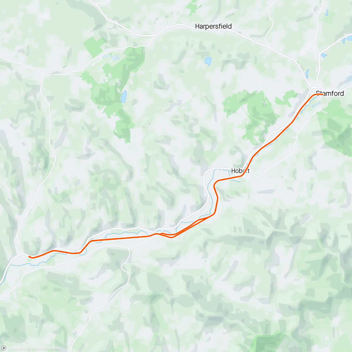 Карта физической активности (Catskills Scenic Trail with Paul.)