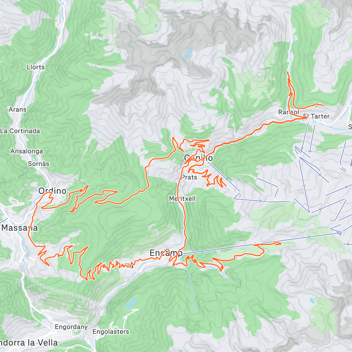 Map of the activity, Sidste tur for i år