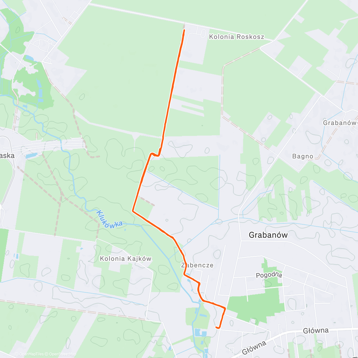 Map of the activity, Z psiurą