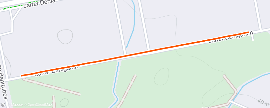 Carte de l'activité ROUVY - Port de la Vall d'Ebo | Spain