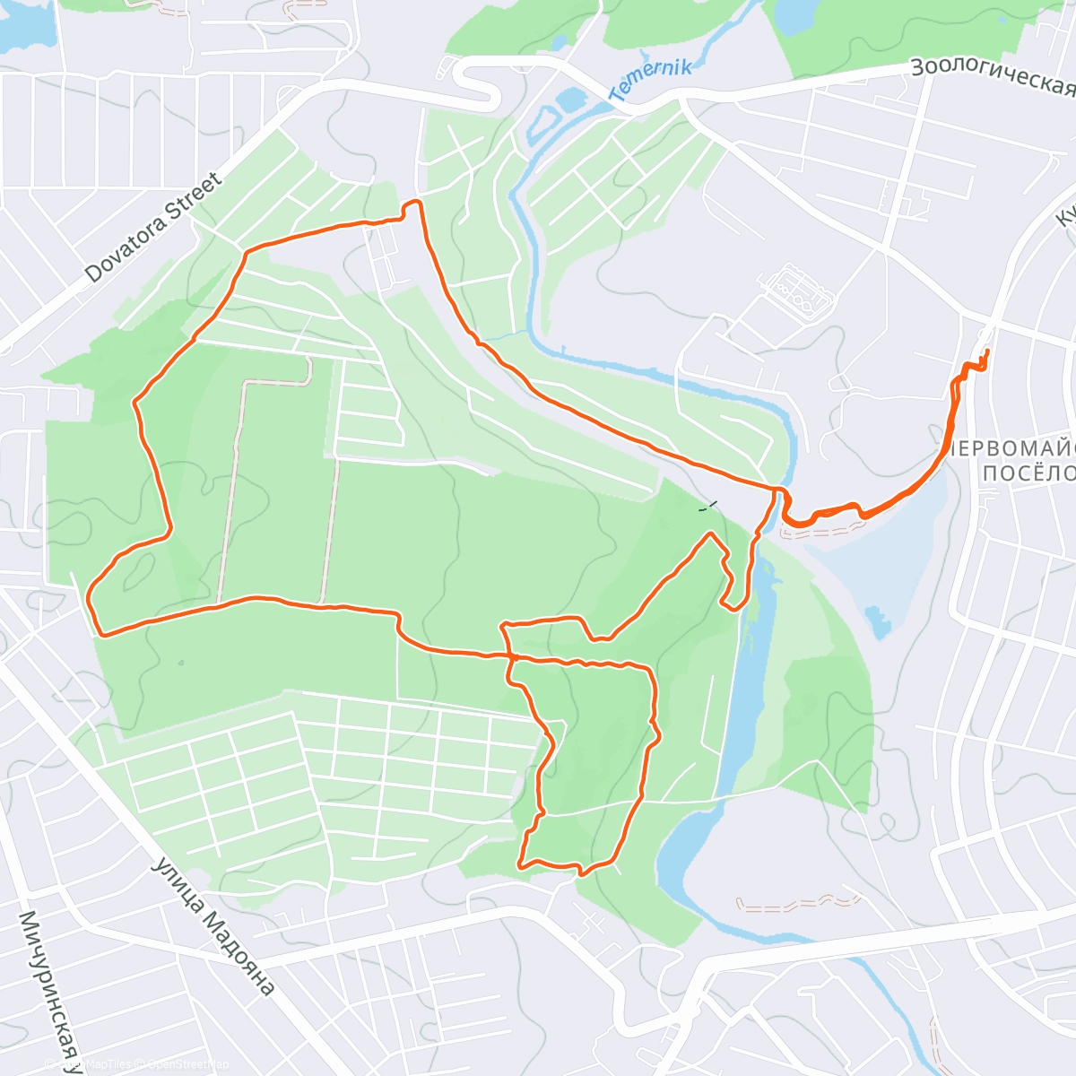 Map of the activity, День 2191