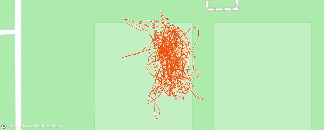 Map of the activity, Soccer