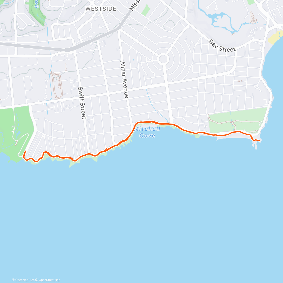 Map of the activity, Keeping Santa Cruz weird