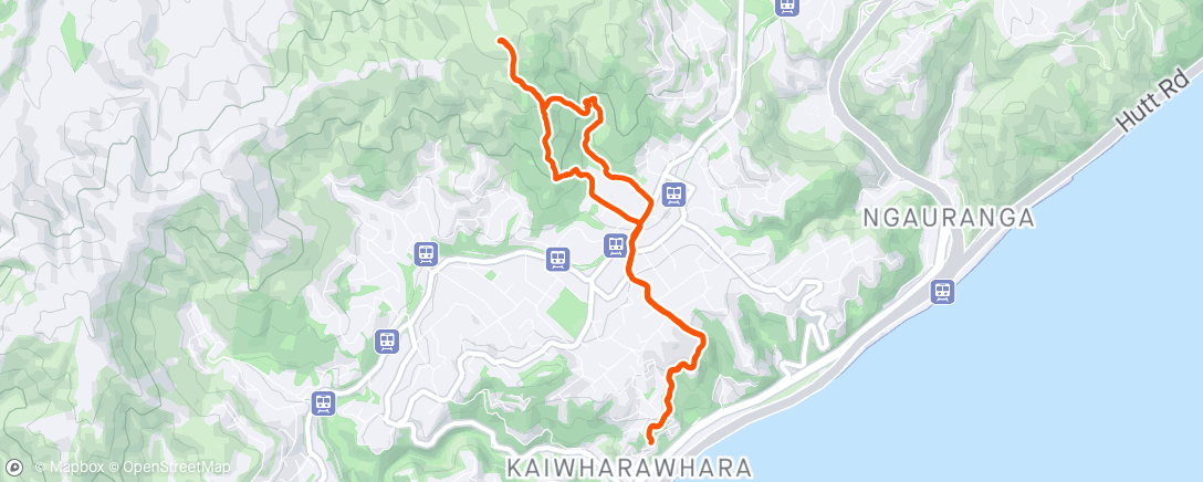 Map of the activity, Walk with a view