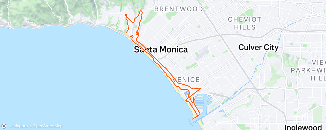 Map of the activity, Morning Ride