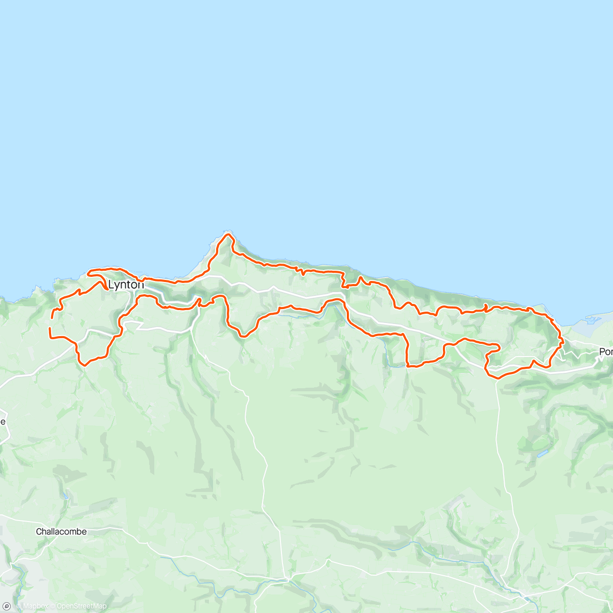 Map of the activity, Maverick Exmoor - lush day out and a very solid training run in the bag 🤙