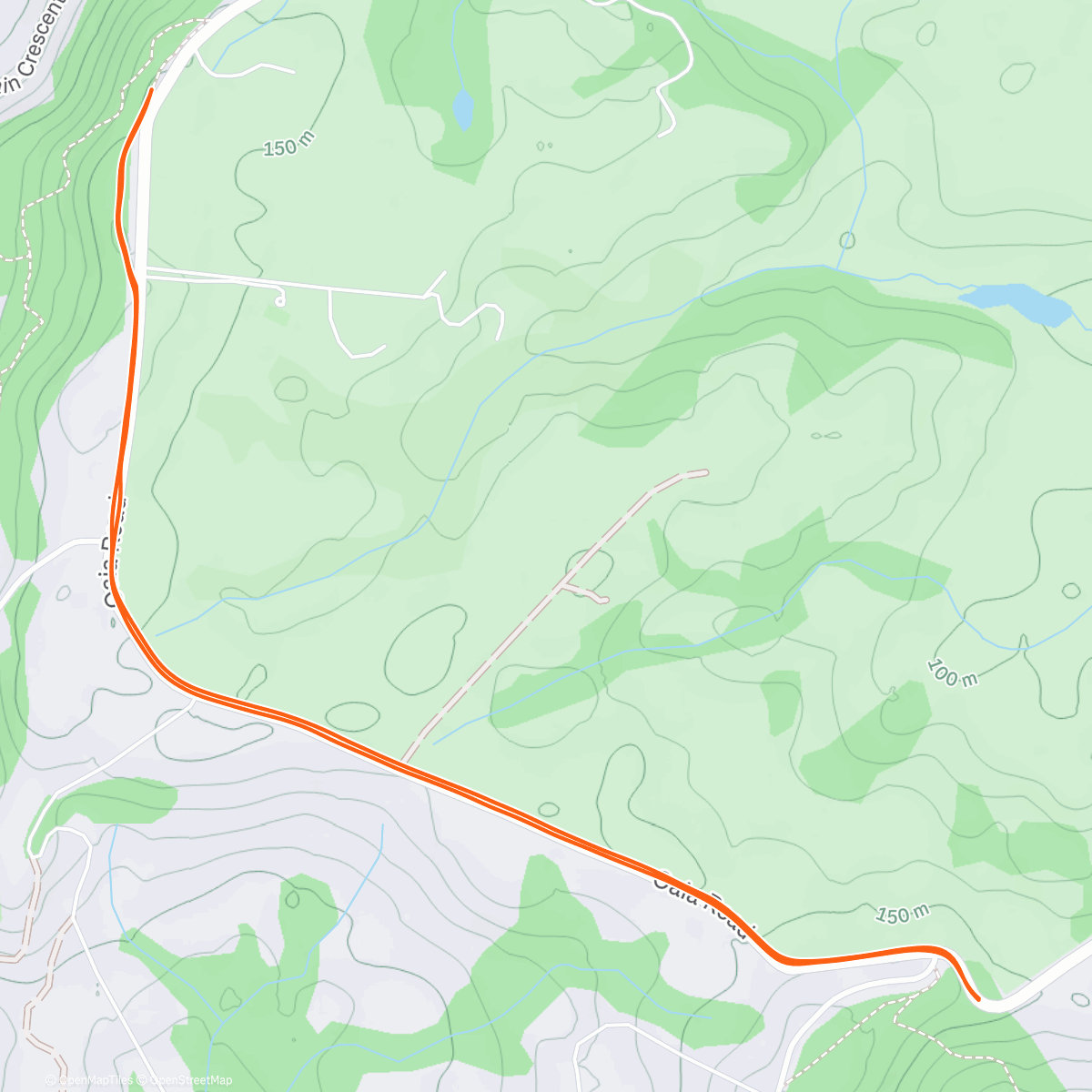 Карта физической активности (Morning Run)