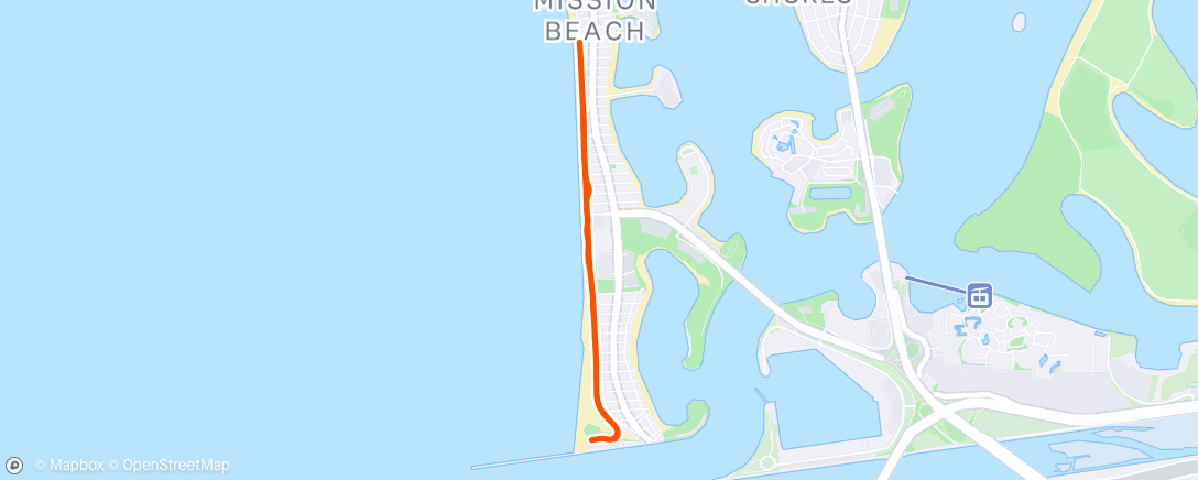 Map of the activity, Nike Run Club: Sunday Morning Run
