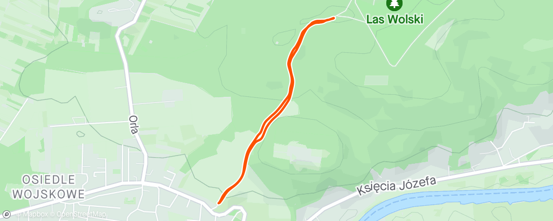 Map of the activity, Prologue and back down