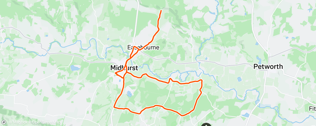 Map of the activity, pole cats resurfaced