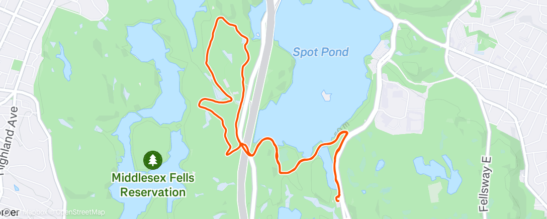 Map of the activity, Beginners Loop Take 2
