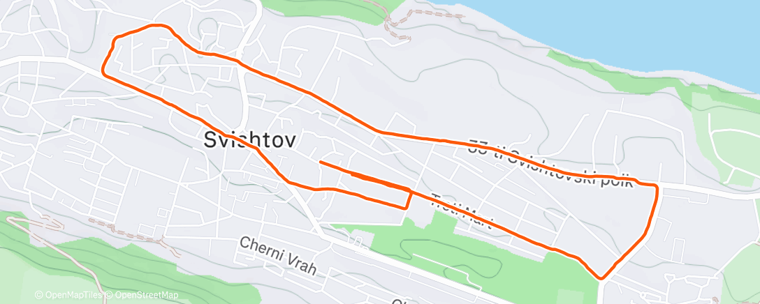 Карта физической активности (Много як Night Run :))