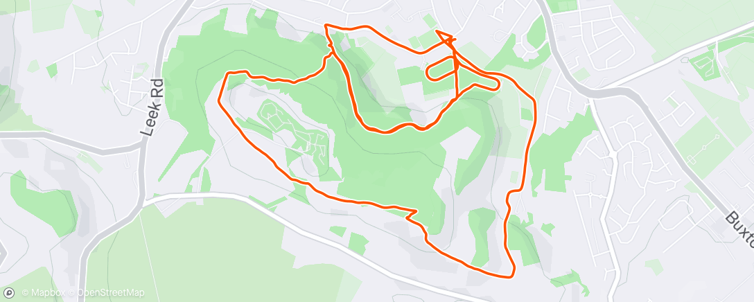 Map of the activity, Leg tester