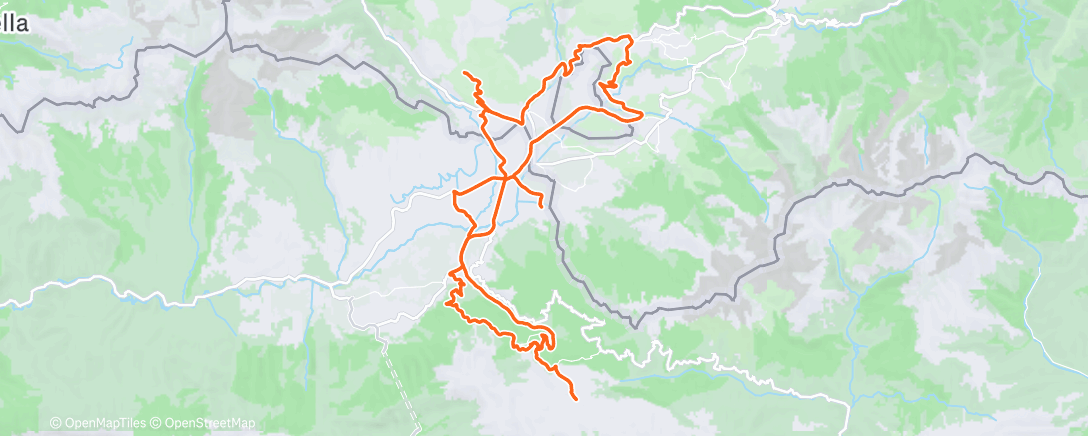 Mapa de la actividad (Morning Ride)