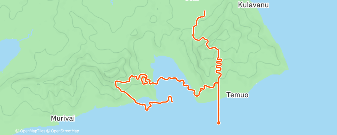 Map of the activity, Zwifty