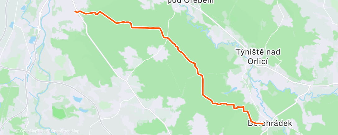 Map of the activity, Po den starých stopách zlatého prasátka 🐖