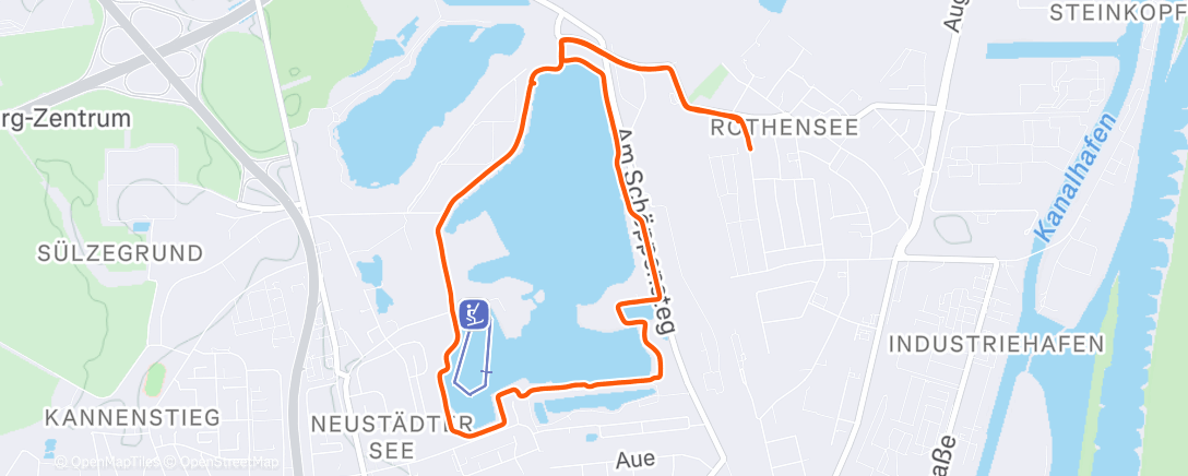 Map of the activity, Seerunde…..🥶