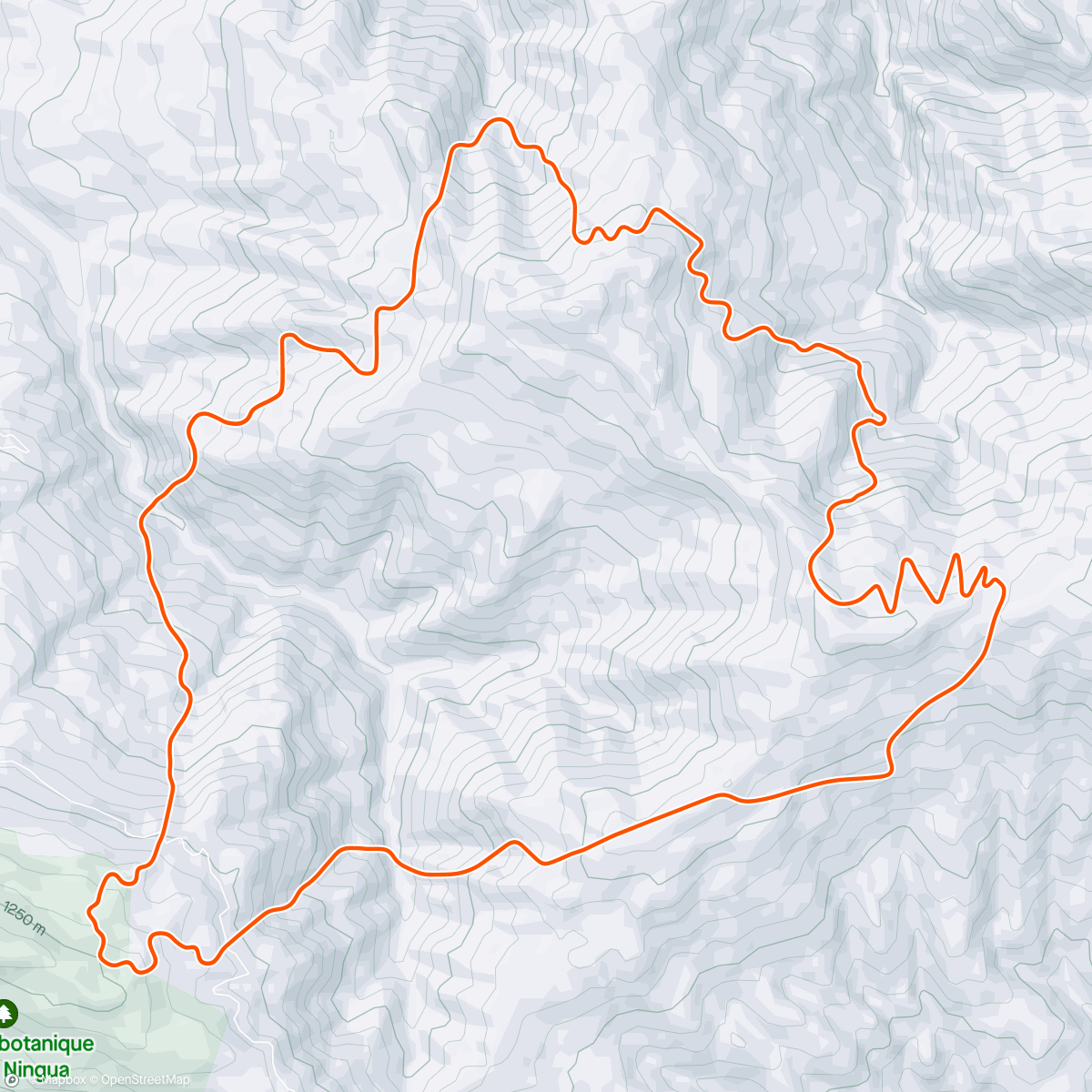 Map of the activity, 2/3 of Long | Stage 4  Big Spin 2024 on Casse-Pattes