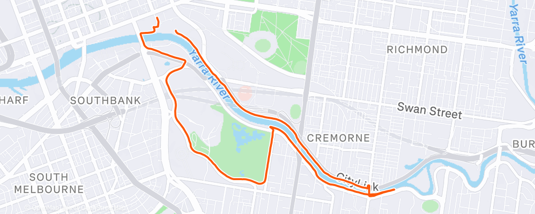 Map of the activity, Jet lagging busting via old office