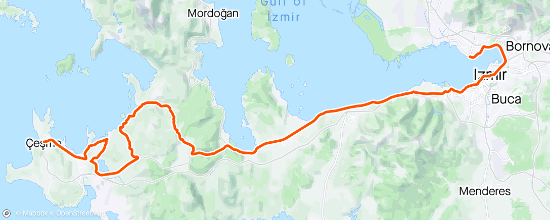 Mapa da atividade, 🇹🇷 Tour of Turkey - Stage 7