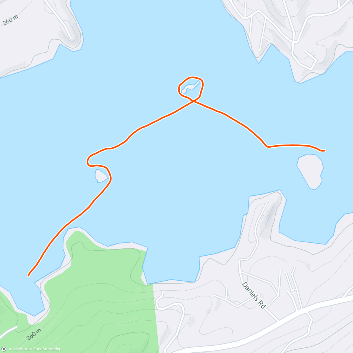 Map of the activity, Loom