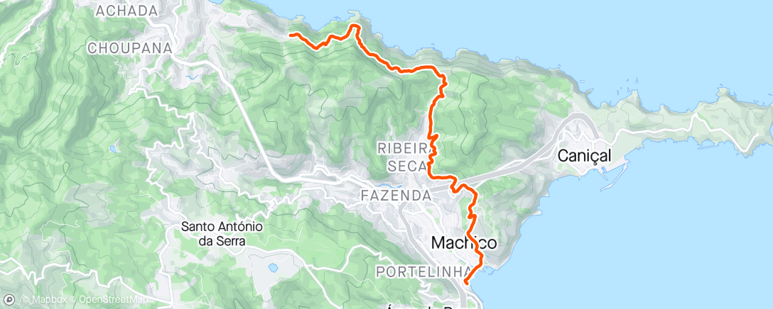 Map of the activity, Madeira!