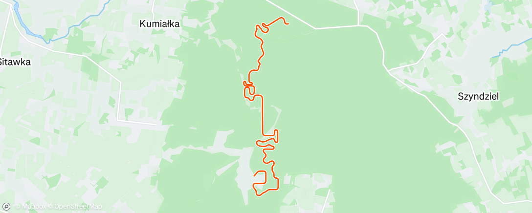 Map of the activity, 2x4 sprints 8’ - 2 xforce