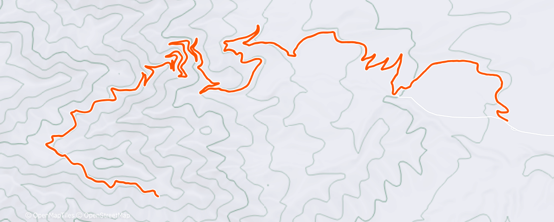 Map of the activity, Morning Ride