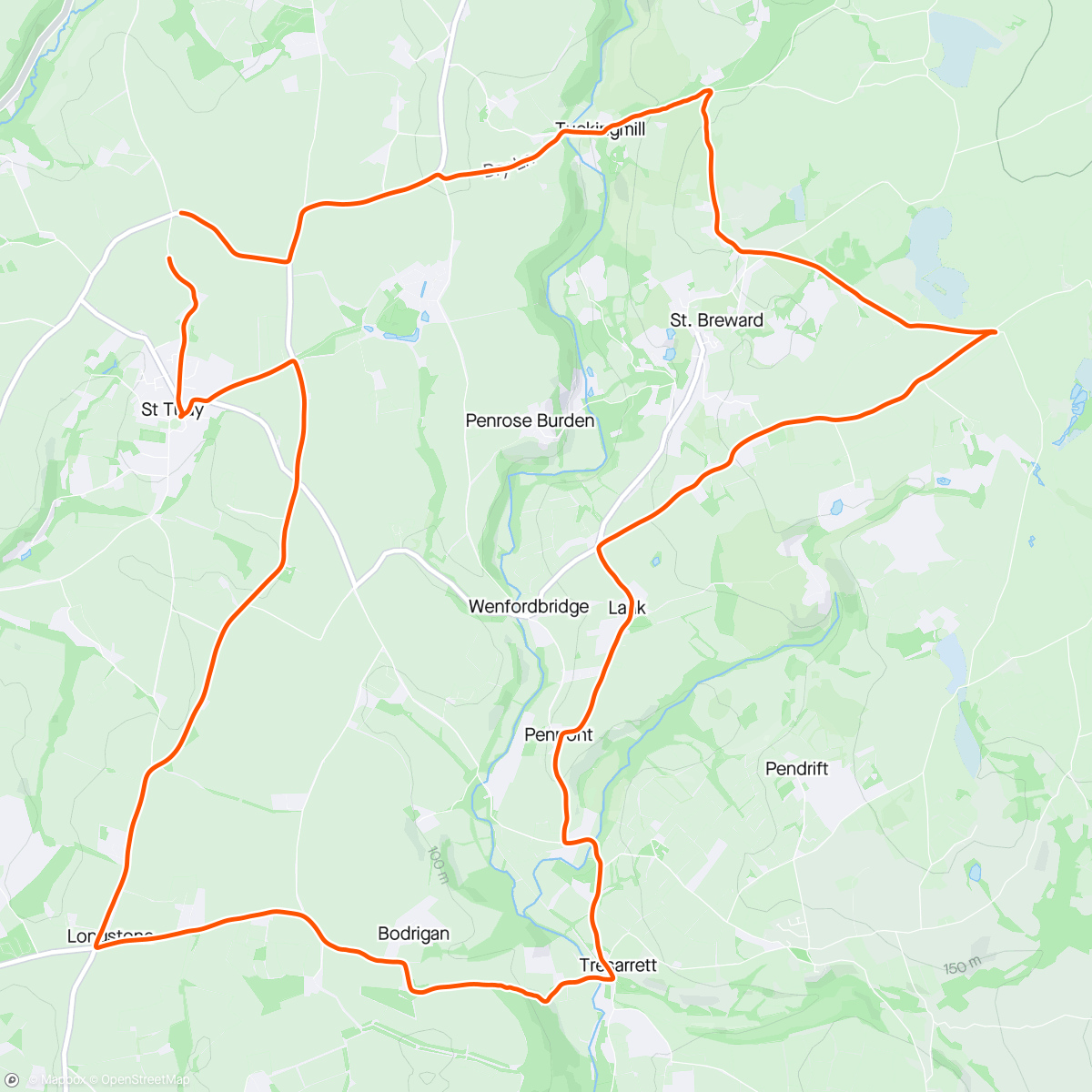 Map of the activity, First lumpy spin.