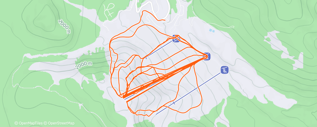 Mapa de la actividad (Lunch Alpine Ski)