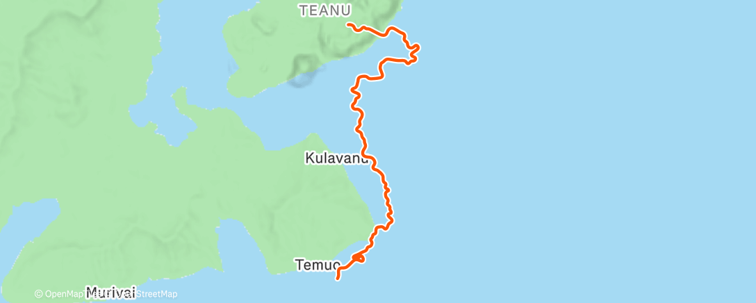 Map of the activity, Zwift - Going Coastal in Watopia